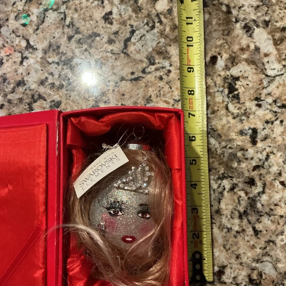 SWAROVSKI Elements Vintage Marilyn Monroe Ornament with Box Preowned with Tags